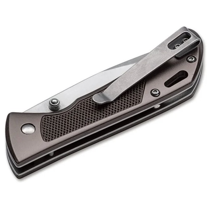 Ніж Boker Magnum "Advance Checkering Dark Bronze" Фото 2